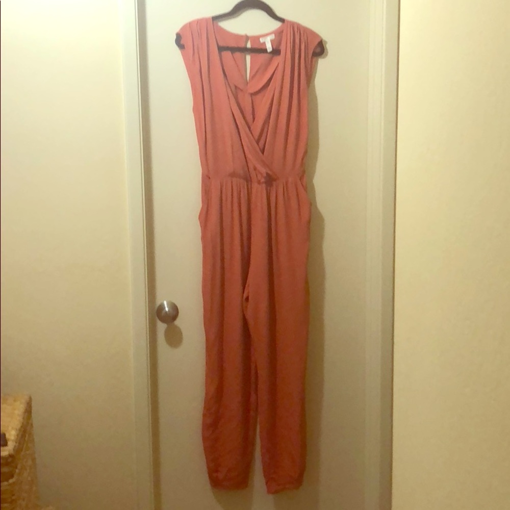 Leith burnt orange romper! 🍊